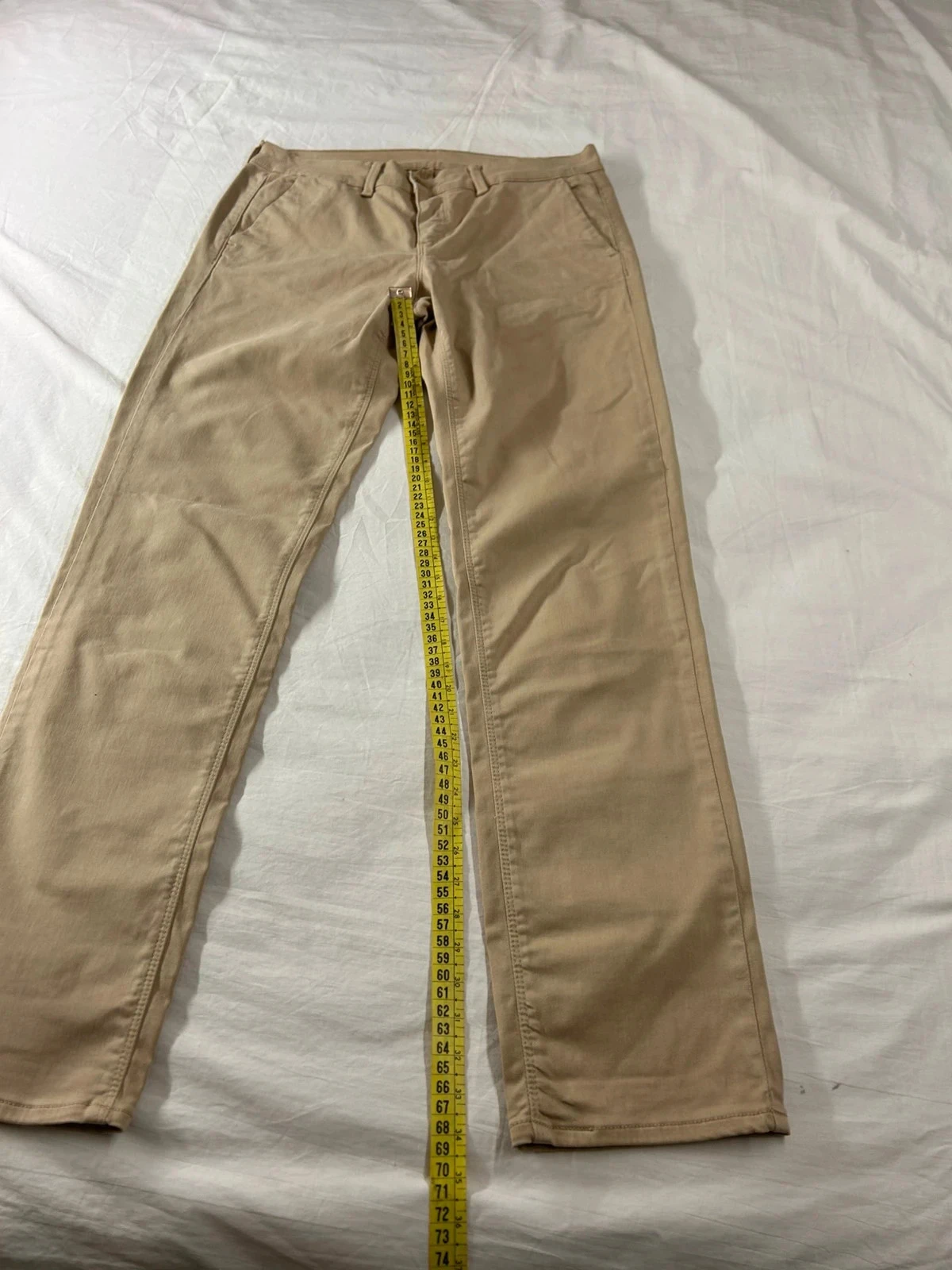 Vintage brown beige happy chino T28 us – photo 5